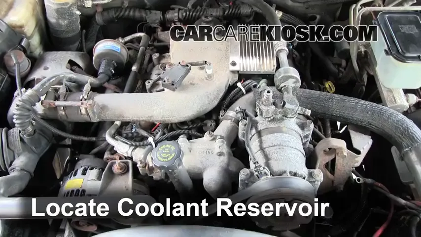 2000 Chevrolet K3500 6.5L V8 Turbo Diesel Cab and Chassis Coolant (Antifreeze)